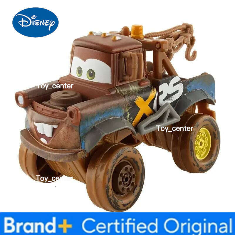 Disney Pixar Cars XRS Series Mud Racing Car Lightning McQueen Ramirez Storm Jackson Metal diecasting kids Toy christmas gifts H26011311
