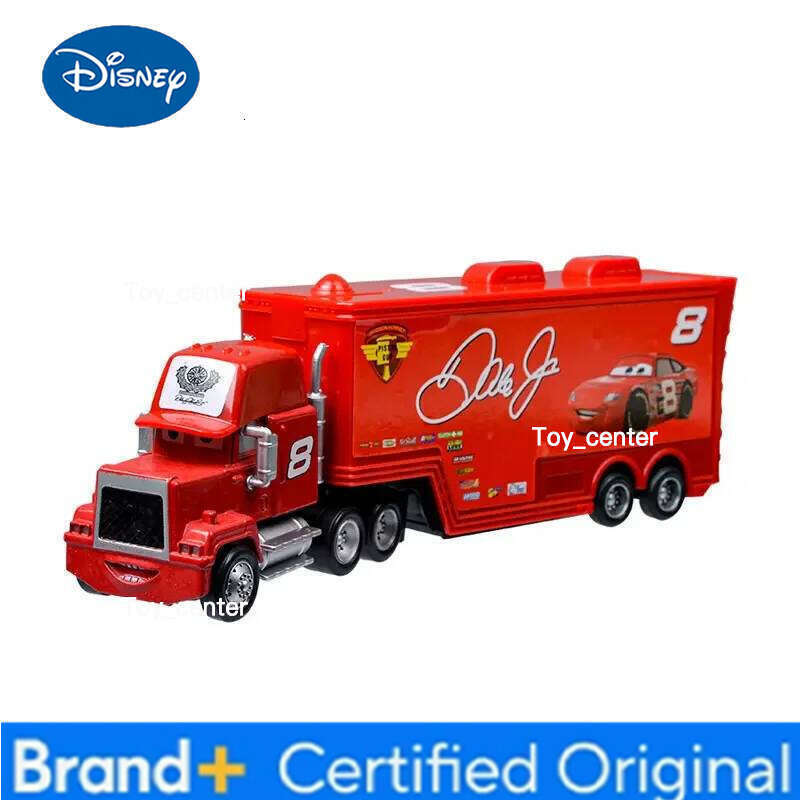 Disney Pixar Cars 3 Lightning McQueen Mack Uncle 8, 76, 54 Truck set Metal Diecast Model Car Toys For Children's festival Gifs H260113