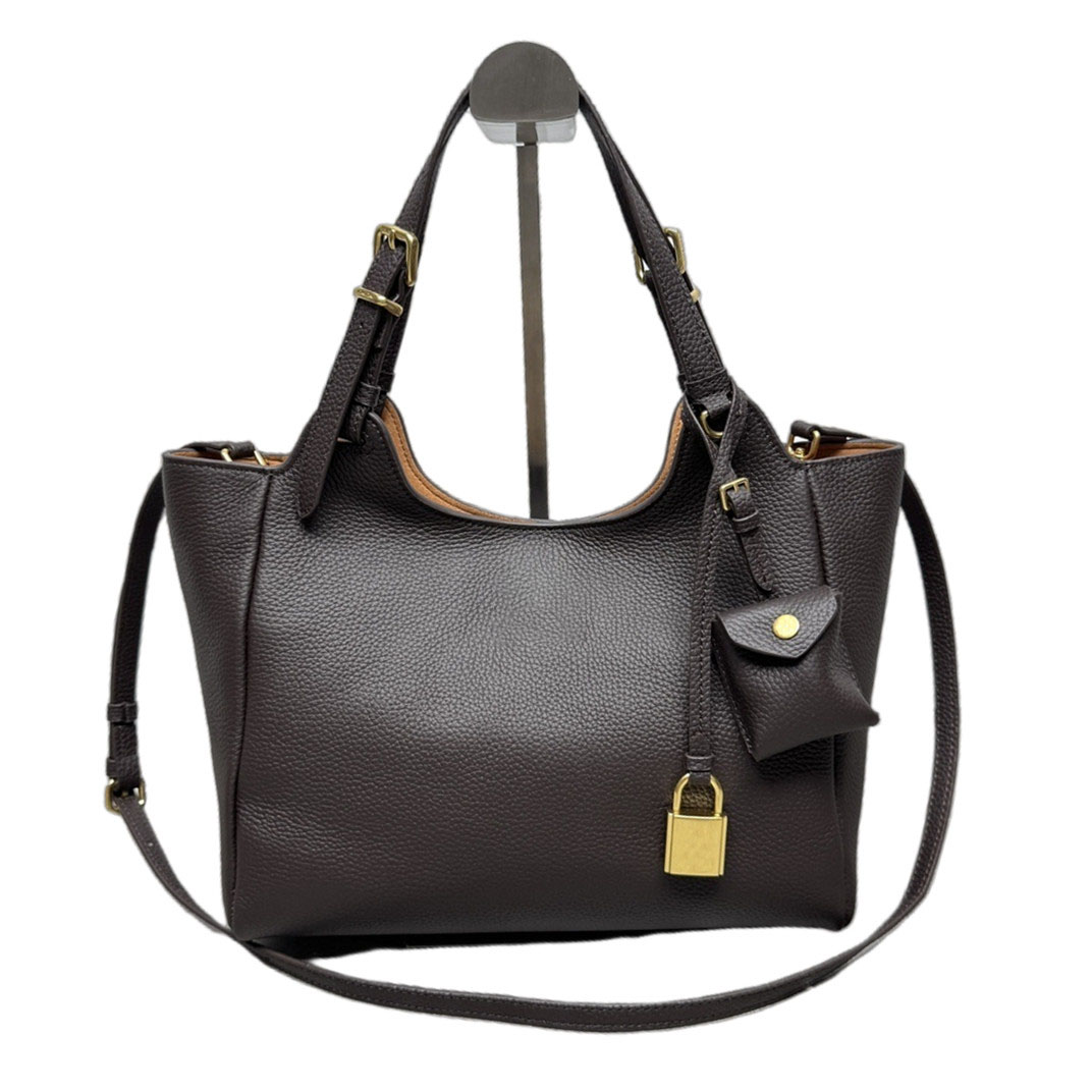 Brand Designer Women Totes with strap Fashion Genuine Leather Shoulder Bag Handbags for Girls