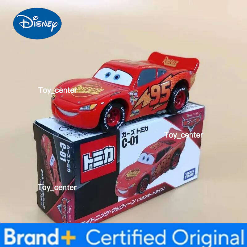 Disney Tomica Alloy Racing Mobilization Lightning McQueen Model Toy Small Car Collection Ornament H260113