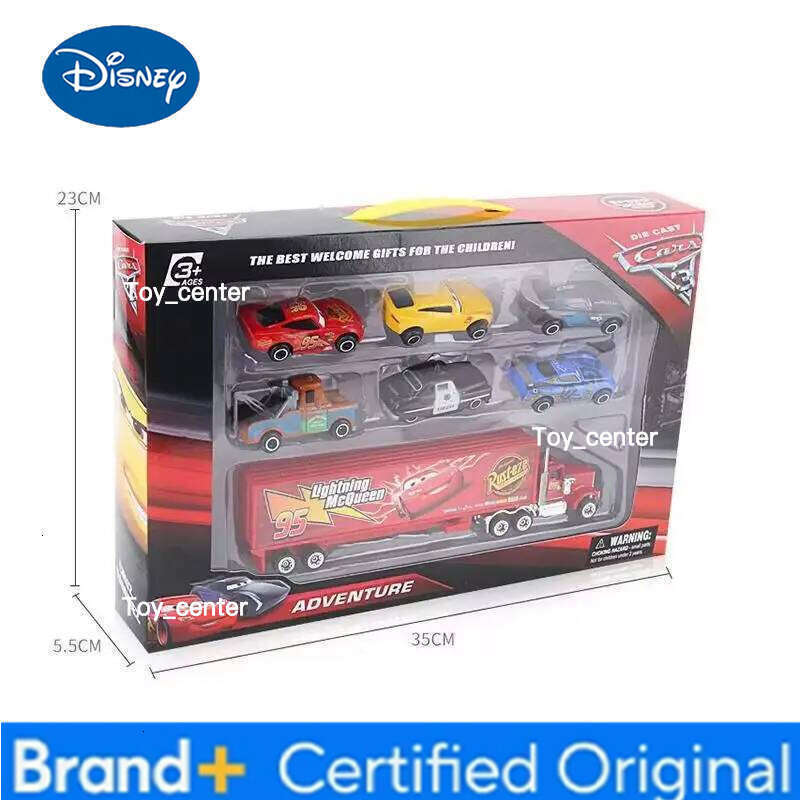 Disney Hot 7pcs/Set Pixar 3 Story Jackson Uncle Truck Diecast Metal Model Car Toy Gift For Boy H260113