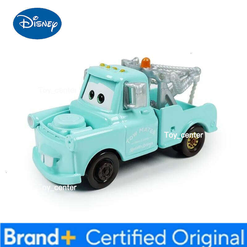 Disney Pixar Cars Metal Diecast Golden Young Ivan Lightning McQueen Tow Mater Dr. Damage Arvy Big Wheel Foot Car Model Toy Gift H260113