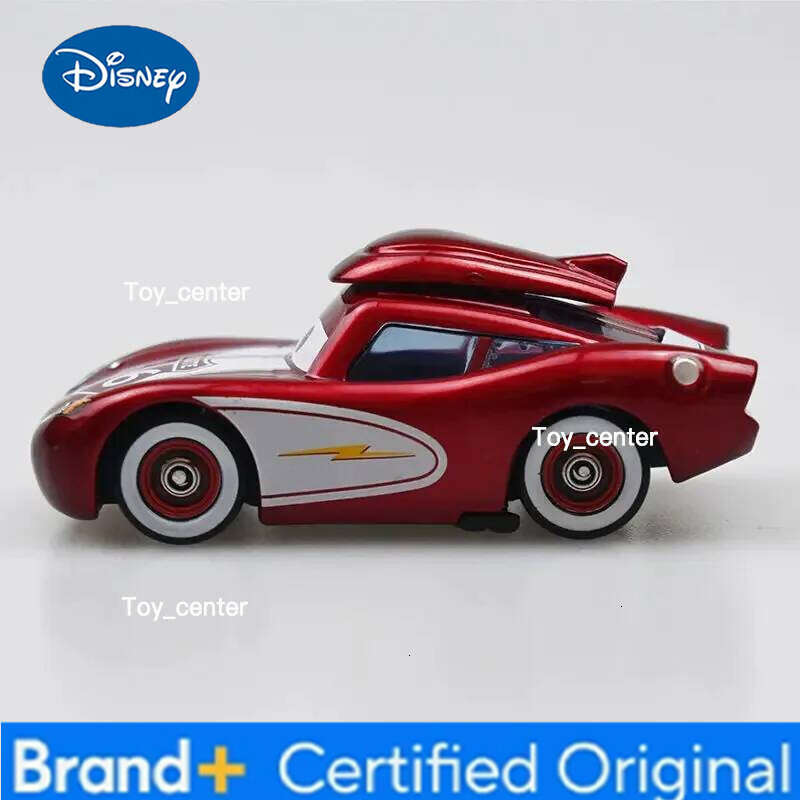 Disney Cars Lightning McQueen Anime Peripheral Creative Cartoon Cute Alloy Desktop Car Mini Model Ornament High Value Birthday Gift H260113