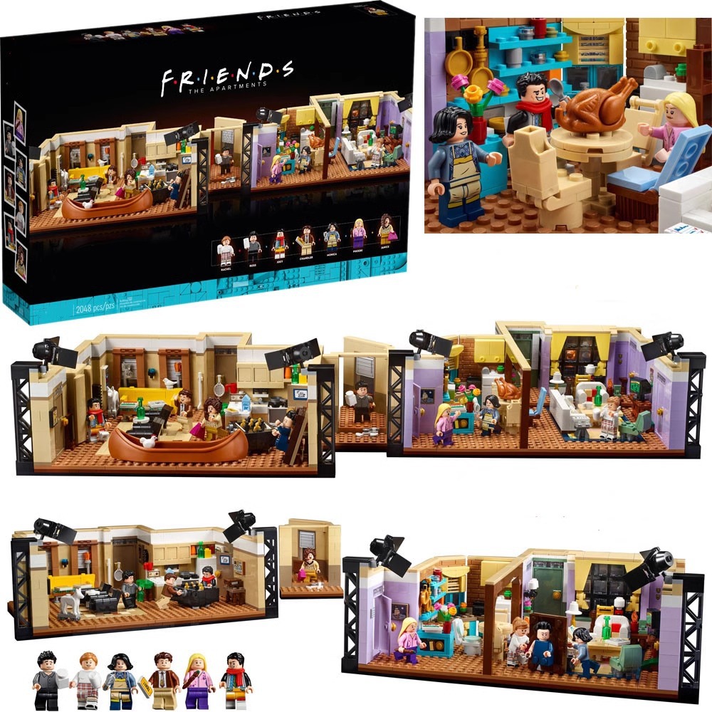 10292 Friends - Monica and Rachel's Apartment - Luxury Villa Building Blocks Toy