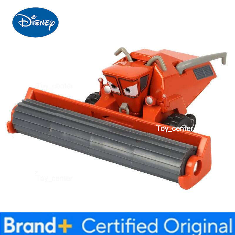 Disney Pixar Cars Lightning McQueen Mater harvester Frank 1:55 Diecast Metal Car Model Toy Children's Birthday Gift H260113