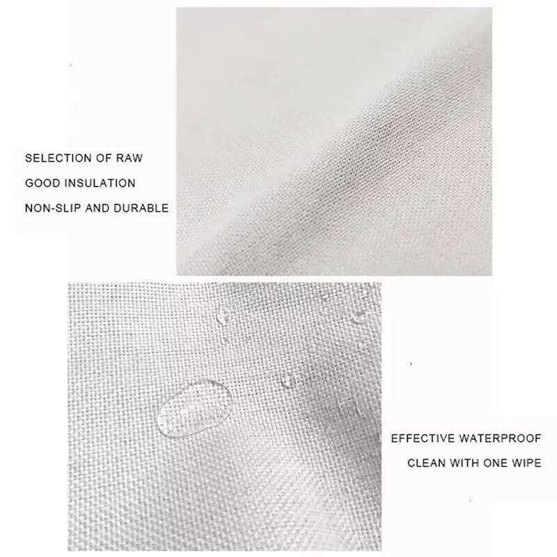 Home Decorative Limited Edition Kitchen Tablecloth Napkin Set Waterproof Christmas Tree Placemat Suitable for Dining Room Living Room Holiday Party