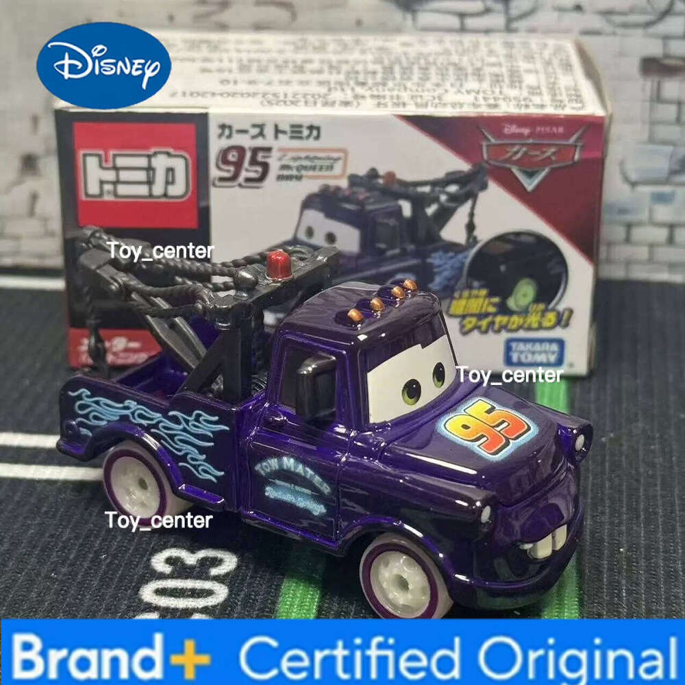 Disney Takara Tomy Tomica Pixar Cars 2 Metal Diecast Car Toy Lightning Mcqueen Number Racing Model Children Boy Toys Gift S H260113