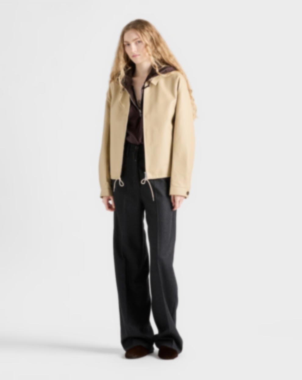 Nappa Leather Blous… - image