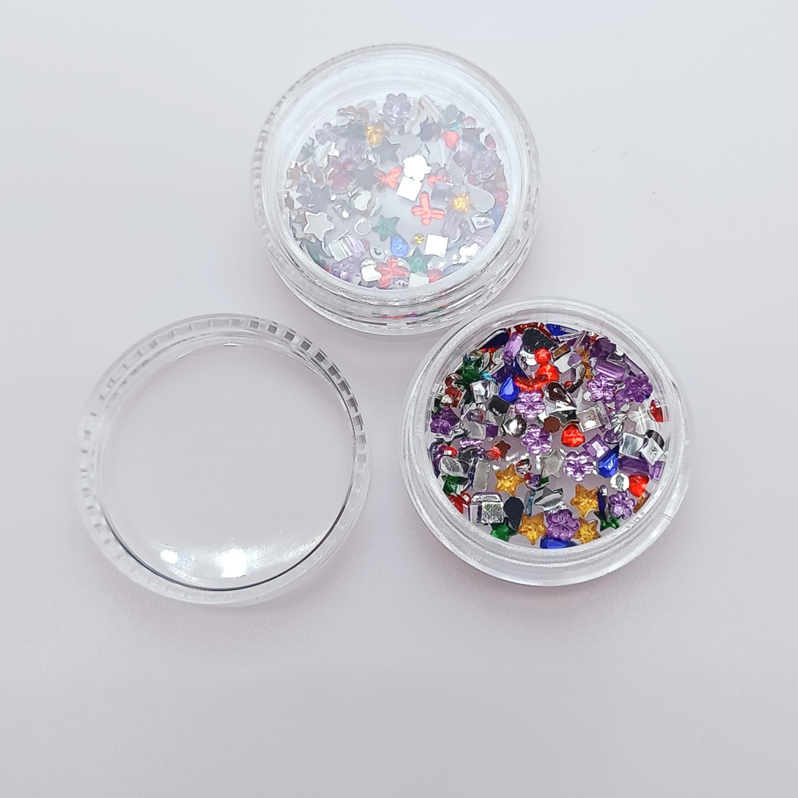 1Set Dental Tooth Gems Crystal Diamond Ornament Diy Tools Various Shapes Color Teeth Jewelry Denture Acrylic 250107