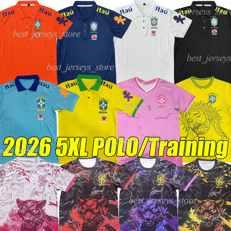 5XL 2026 bRaZiLs RODRYGO soccer jerseys ESTEVAO LUIZ HENRIQUE CUNHA BRUNO G. L.PAQUETA Camiseta de futbol football shirt maillot de foot Casemiro BrAsIl Polo Training