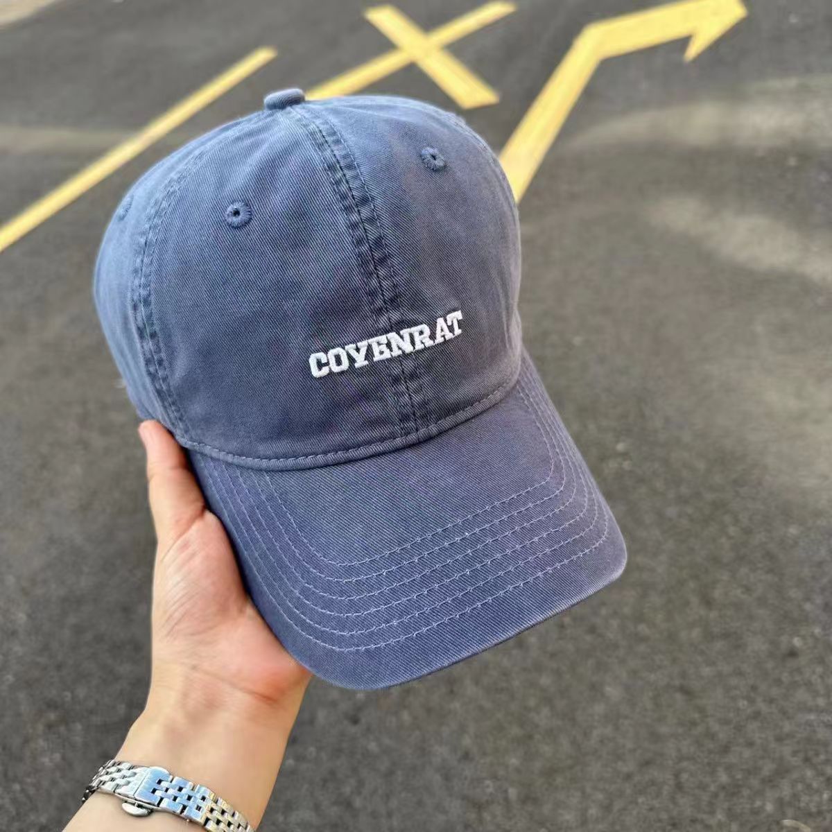 Large Head Circumference 56-65 cm Baseball Cap Oversized White-Enhancing American Style Vintage Versatile Soft Top Embroidered Casual Men250122