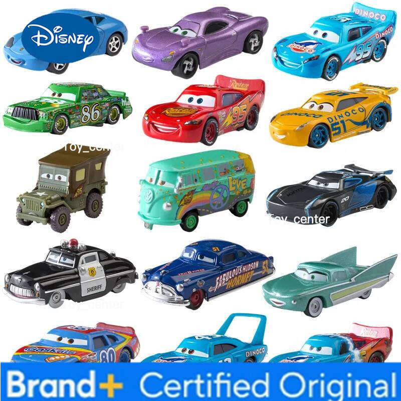 Disney Pixar Cars 2 3 Toys Lightning McQueen Jackson Storm Mack Uncle Truck 1:55 Diecast Model Car Toy Children Birthday Gift H260113