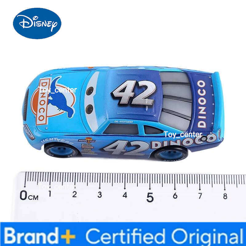 Disney Pixar Cars Toys Lightning McQueen Collection No.42 Cal Weathers 1:55 Diecast Metal Alloy Boy Toy Car Kids Birthday Gift H260113