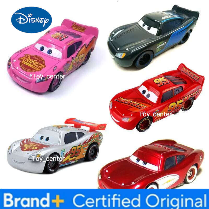 Disney Pixar Cars 3 powder Lightning Love Edition McQueen Black storm jackson alloy Toy Car Children's christmas Gift H260113