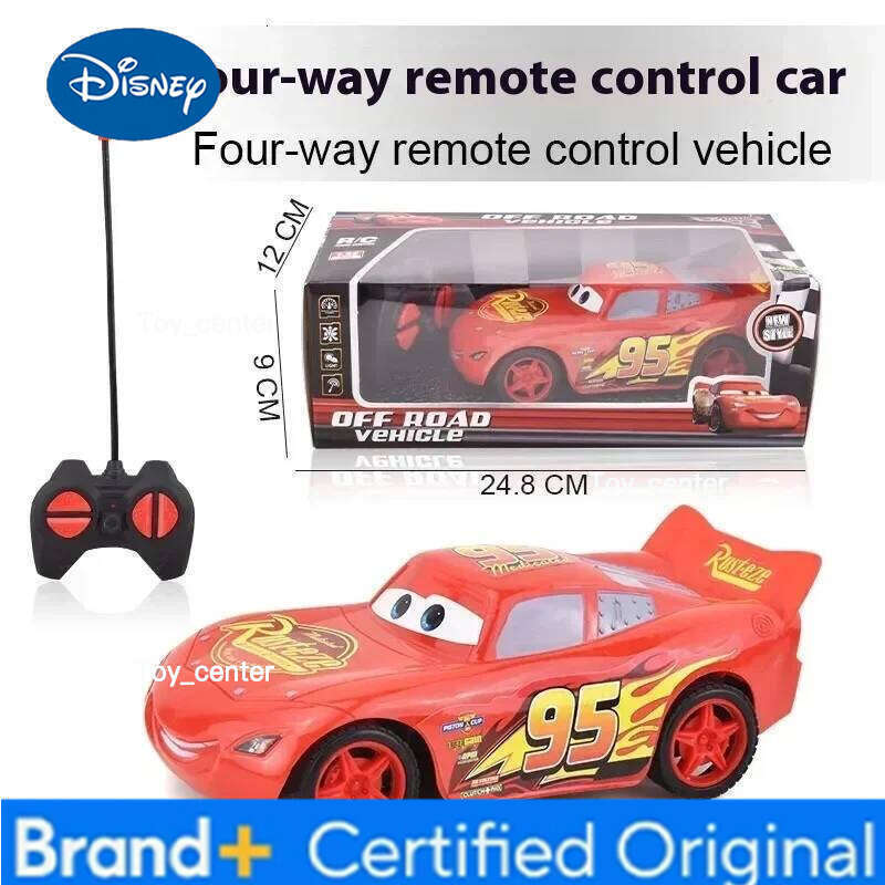 Disney Pixar Cars 3 Electric Toy Lightning Mcqueen Four Channel Cross-country Remote Control Car Model Toys For Children Gif H260113