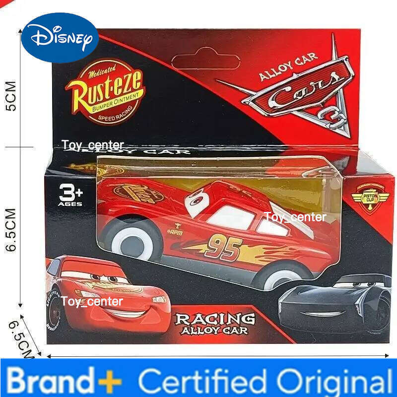 Disney New Pixar Cars Arrival Pull-Back Car With Sound Light Lightning Mcqueen & Cruz Ramirez Black Storm High-Leg Vehicle Gift H260113