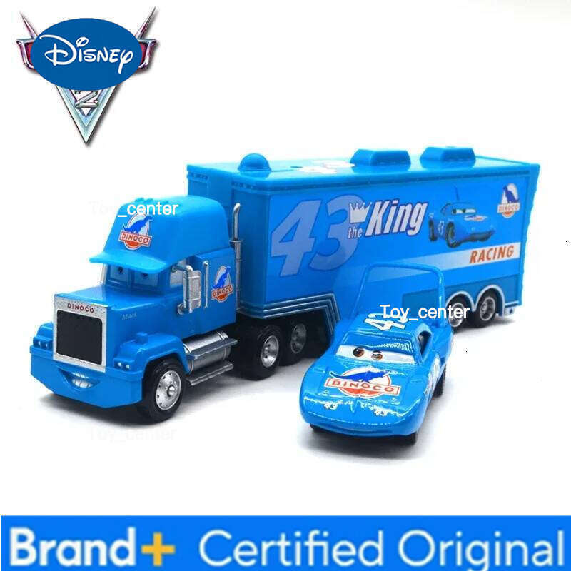 Disney pcs 1:55 Pixar Cars 2 Lightning McQueen Uncle Jimmy The King Chick Hicks Metal Modle Educational Toys Car Gift For Kids H260113