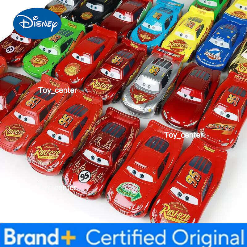 Disney Boy's Pixar Cars Full Series racing Lightning McQueen 1:55 Metal Diecast Kids Toy Car Christmas gift H260113