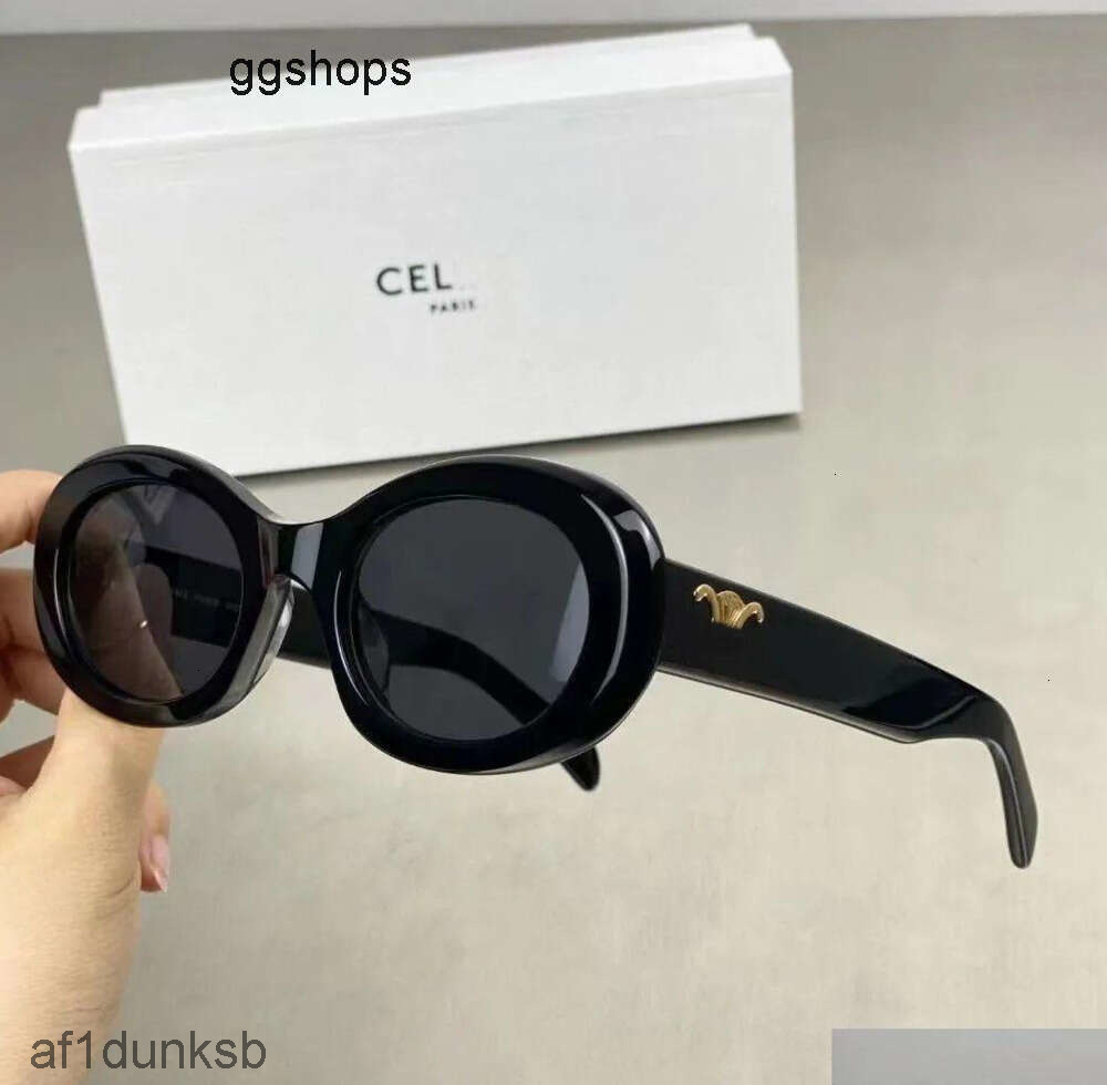 designer Dhpbg2484 s Arc Sunglasses Retro Cats Eye For Women Triomphe Oval High Street Drop livery Fashion Ac sor 5UC1 celinesi cel celines celinesunglasses