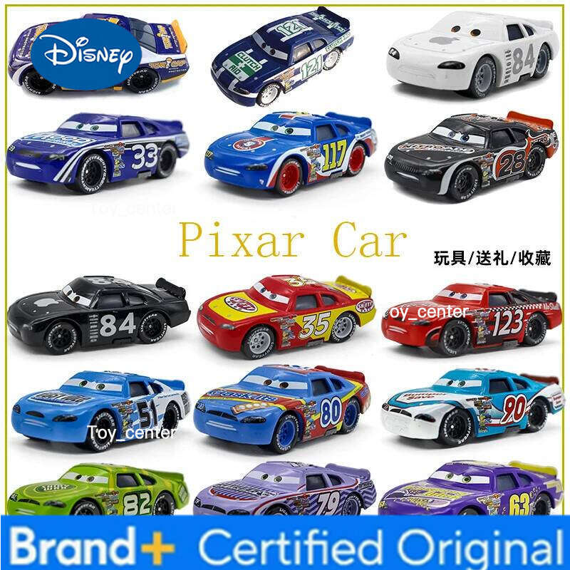 Disney Pixar 2 Alloy Model Number Car 4 28 No.33 No.117 White Apple No. 51 Boys Children Educational Gift Toys H260113