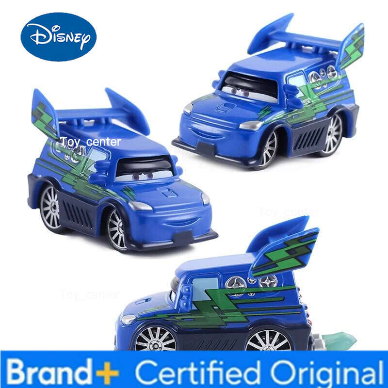 Disney Pixar Cars 2 3 Lightning McQueen DJ Racing 1:55 Diecast Metal Model Car Birthday Gift Educational Toys For Children Boys H260113