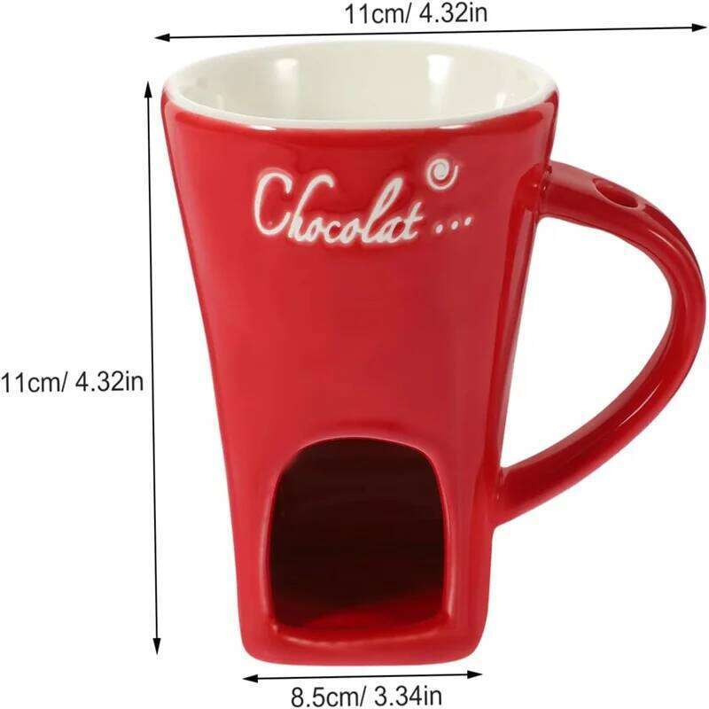 Home Double-Layer Heat-Resistant Ceramic Cup Universal, Anti-Scald Design, Ideal for Coffee & Beverages
