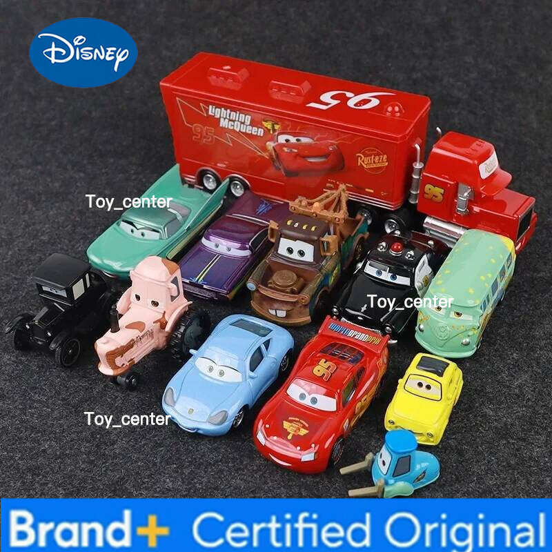 Disney Pixar Cars 3 Container truck Toys Lightning Mcqueen Racing Family Collection Flo Diecast Model Car Boy Girl Children Gift H2601131