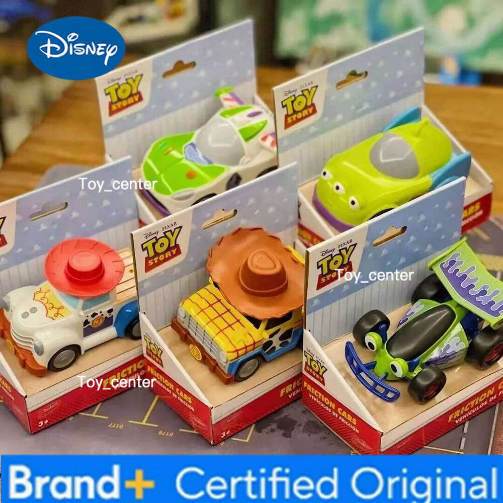 Disney Hot Toy Story Inertial Pull-Back Car Toys Buzz Lightyear Woody Jessie Rex Alien - Free Wheel Model Vehicles Gifts Cartoon Theme H260113
