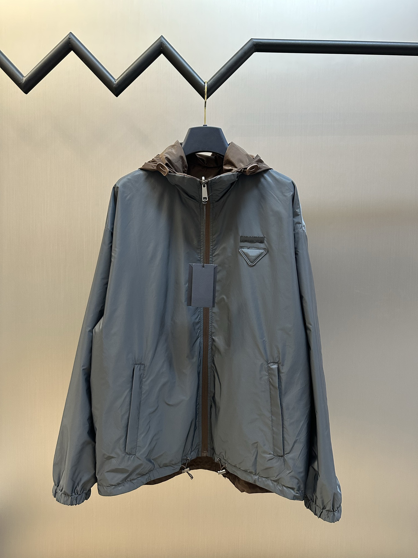 2026 Spring latest designer jacket fashion double sided wear design US size mens luxury brand casual jacket