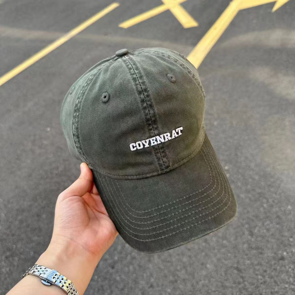 Large Head Circumference 56-65 cm Baseball Cap Oversized White-Enhancing American Style Vintage Versatile Soft Top Embroidered Casual Men250122