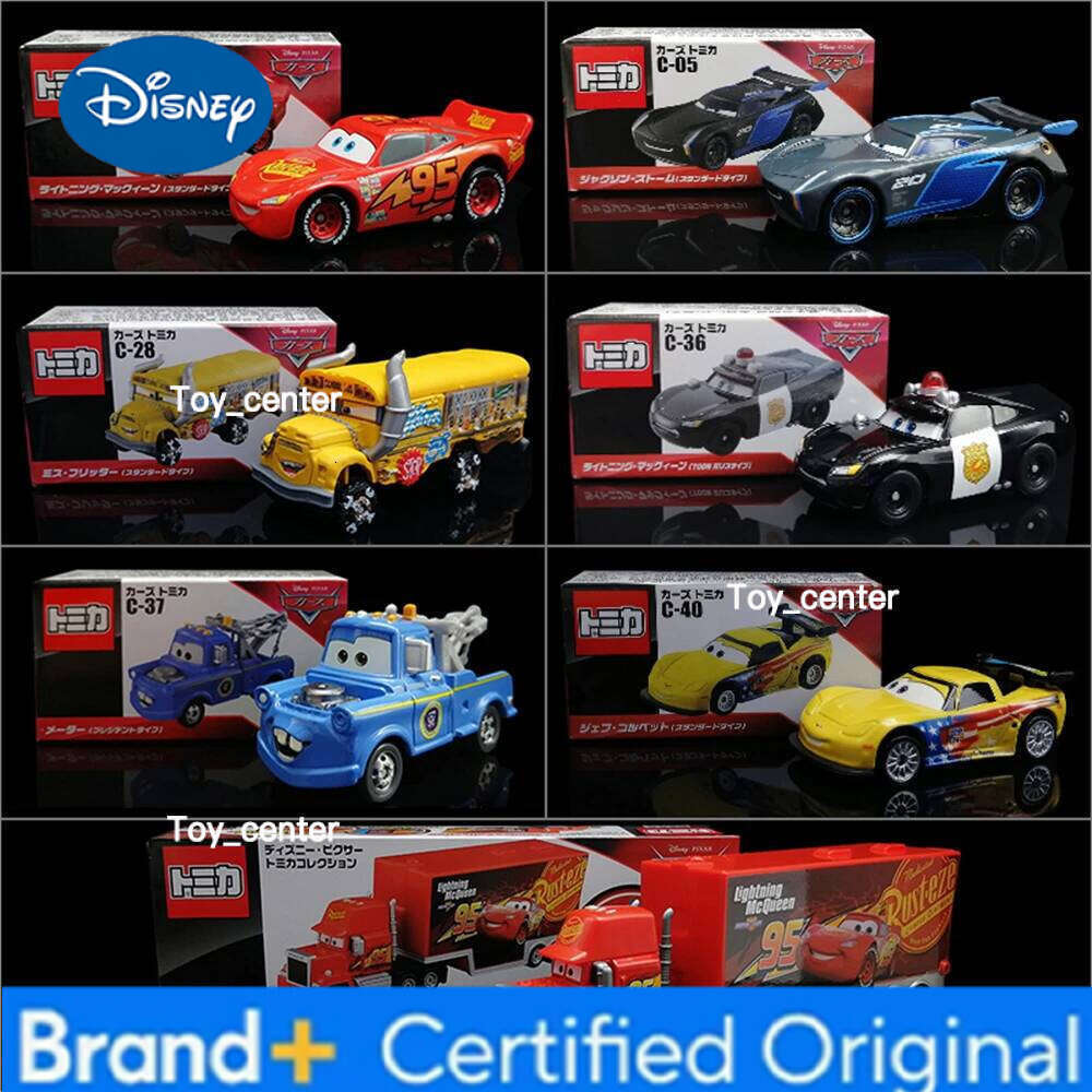 Disney Takara Tomy Tomica Pixar Cars Alloy Diecast Car Toy Lightning McQueen Mater Jackson Storm Ramirez Guido Collectible Model H260113
