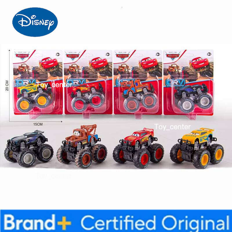 Disney Hot Pixar Off-Road Vehicle Pullback Toy Set Alloy Plastic Lightning Mcqueen Model Cars Play Vehicles For Kids Xmas Gift H260113