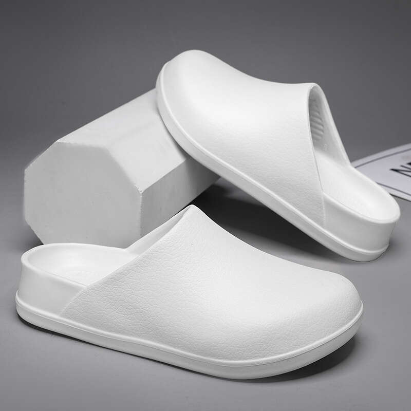 men shoes tn slippers women flats designer shoe women Half-pack type Slippers Large Size Fashion Casual Shoes Non-Slip Odor-Resistant Work Sandals