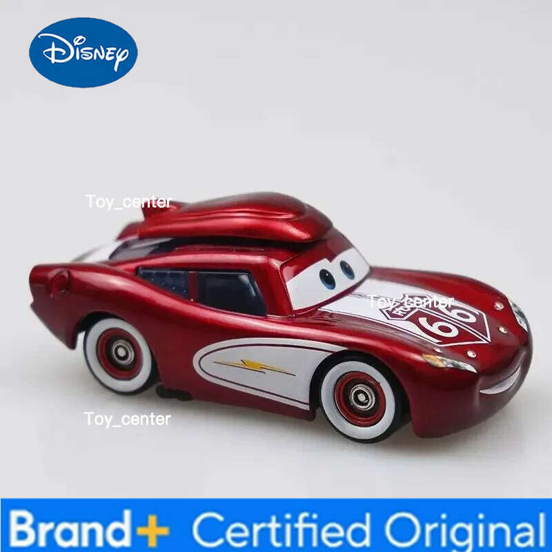 Disney Cars Lightning McQueen Anime Peripheral Creative Cartoon Cute Alloy Desktop Car Mini Model Ornament High Value Birthday Gift H260113