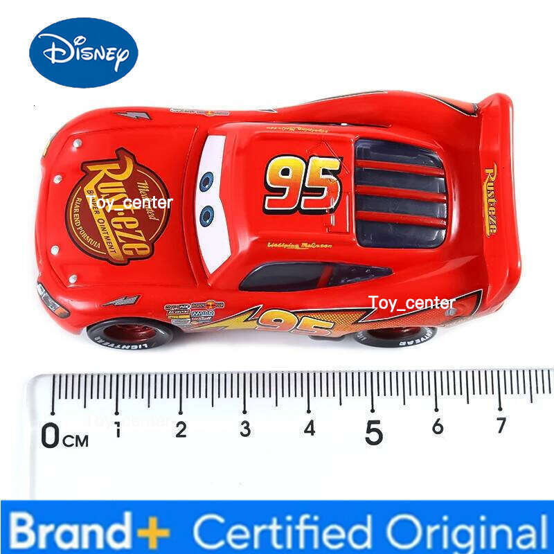 Disney Pixar 2 3 Lightning McQueen 95 Generation Red Alloy Model 1:55 Metal Toy Car Boys Children's Birthday Gifts H260113