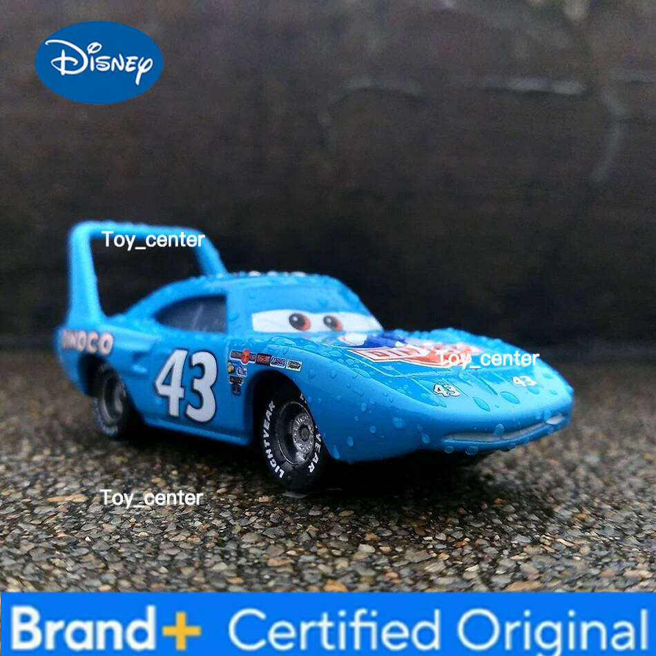 Disney IN STOCK Anime Racing Lightning McQueen Jackson Storm 1:55 Metal Diecast Model Toy Collection Car Kids Birthday Gift H260113