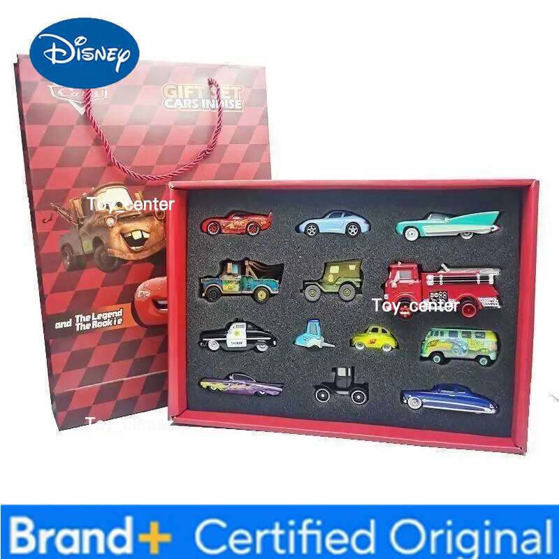 Disney 8/13/15PCS Pixar Cars Alloy Diecast Lightning McQueen Mater Champion Truck Boy Birthday Toys Car Model Toy Gift Set H260113