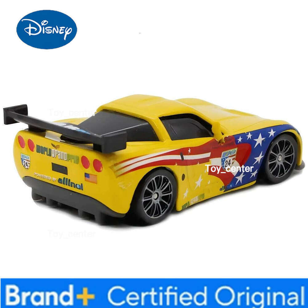 Disney Pixar Cars 3 Jeff Gorvette 1:55 Diecasts & Toy Vehicles Alloy Classic Metal Car Toys Moder For Children Gift H260113