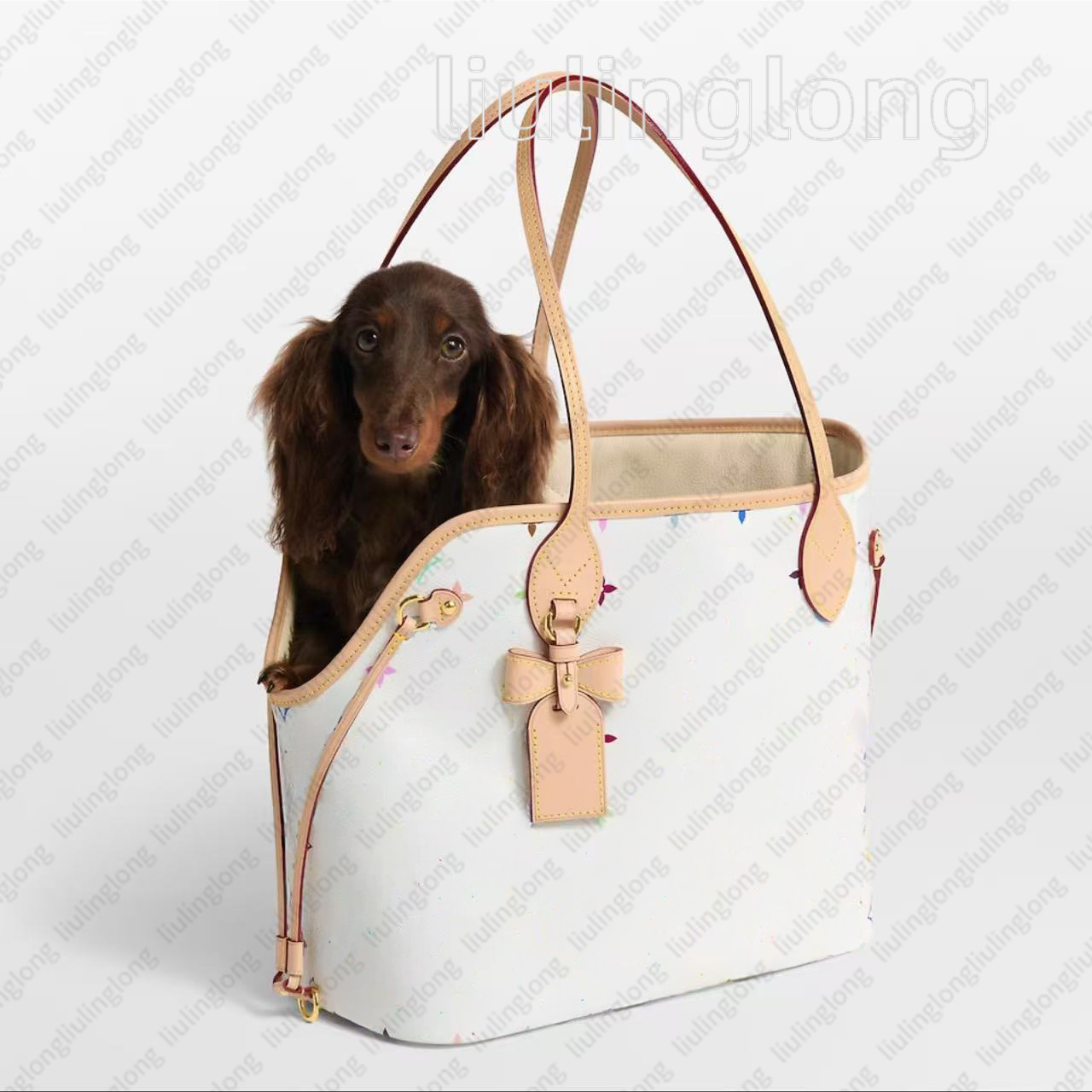 TM neverwoof large for puppy cat handbags tote supplies dog carrier takashi murakami designer bag pet travel handbag casual tote outdoor hiking walking with dogs