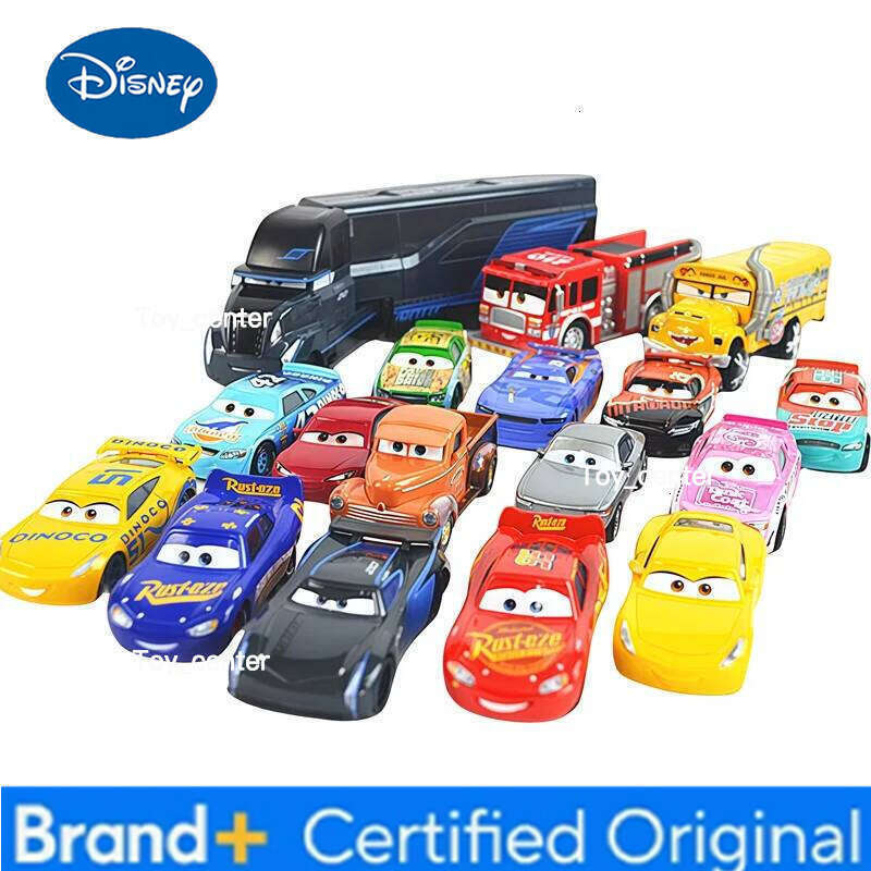 Disney Pixar Cars Lightning McQueen Sally Carrera Mater Cruz Ramirez Chick Hicks Jackson Storm Diecast Metal Toy Birthday Gifts H260113