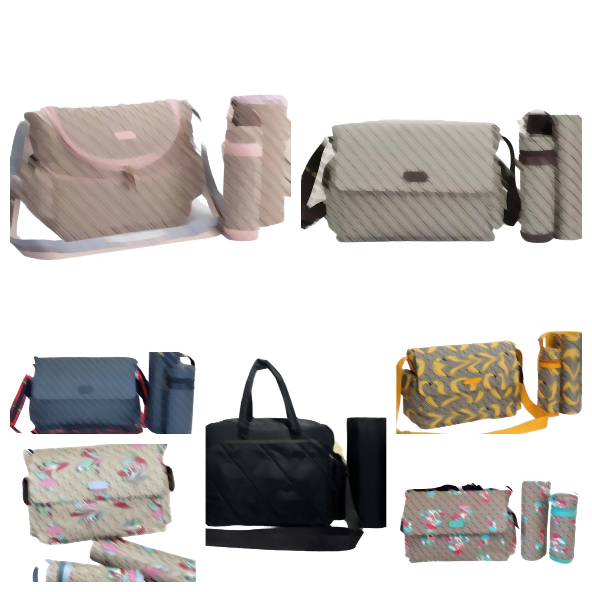 Baby diaper bag designer - Front shoulder strap style carrier - Fashionable multi-functional safety backpack - Mommy and baby style breastfeeding handbag - Leather y233