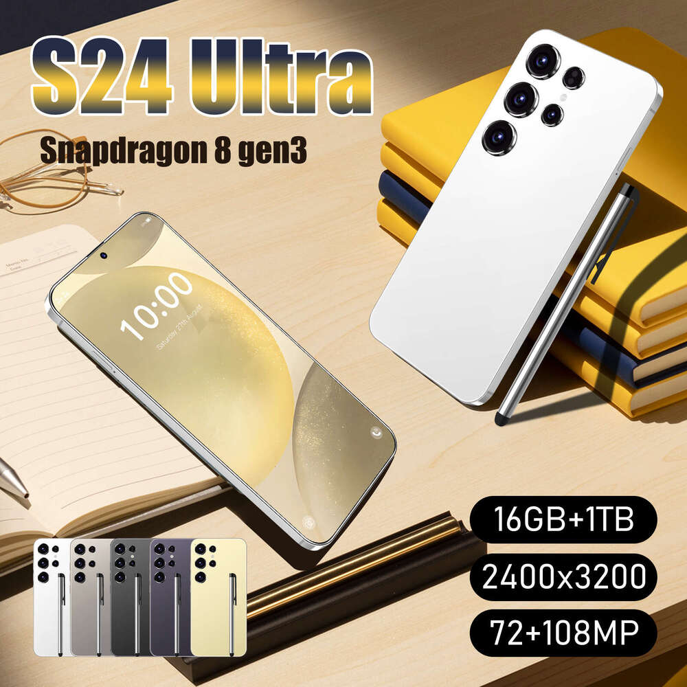 Renowned brand dedicated to cross-border intelligent 5G factory mobile phone S24Ultra super large screen 16+1TB Android phone factory direct sales CKS