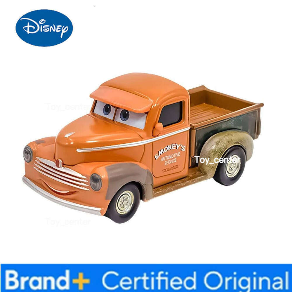 Disney Pixar Cars 3 Lightning Mcqueen Smokey Chick Hicks Collection 1:55 Diecast Vehicles Alloy Car Toys Model For Children Gift H260113