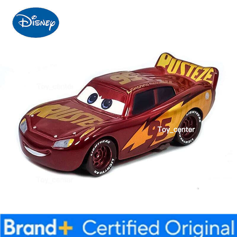 Disney Pixar 3 Toys Lightning Mcqueen Collection Cars 1:55 Diecast Metal No.95 Red Model Alloy Car Gift For Boy Chidren H260113