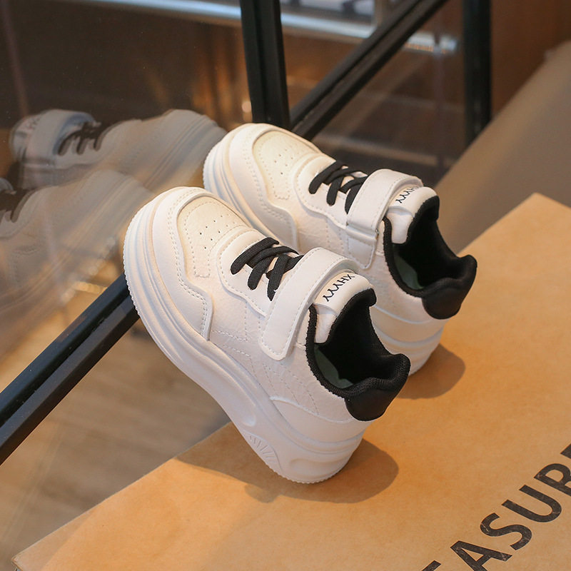 zapatillas Girl shoe spring Autumn Boy White Shoe Casual Running kid Shoe Anti Slip Soft Sole Sneaker kid tenis Size 26 - 37