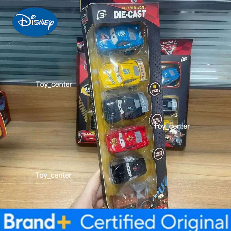 Disney Pixar 3 Alloy Diecast Model Set 6-8pcs Pullback Cars Lightning Mcqueen Jackson Storm Kids Collect Toy Gift H2601131