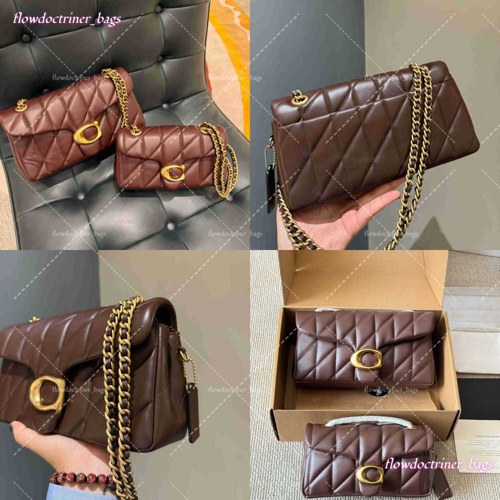 Shoulder Bags Coacher Quality Shoulder Lady Designer 10A Tabby 26Bags Women Tote Handbag Purse Leather Rice Flour Cake Crossbody Fashion Soft Envelope Satchel Bag