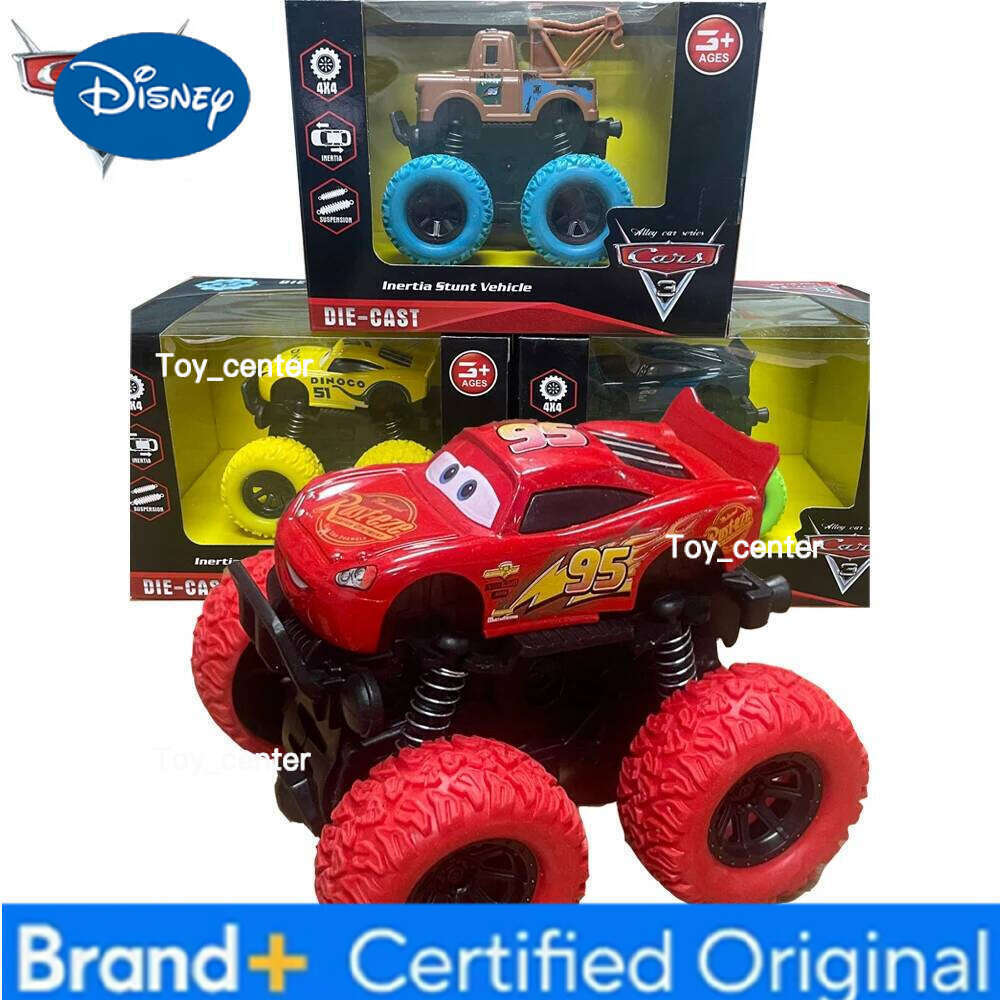 Disney HOT Pixar Cars Story 3 Lightning Mcqueen Return Jackson Storm Mater Inertial Force Car Model Toy Kids Xmas Gift H260113
