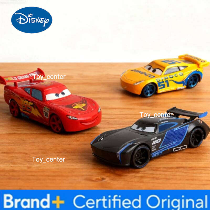 Disney Pixar Cars Lightning McQueen Jackson Storm Chick Hicks Mack Truck Collection Die Metal Model kids toy Christmas Gift H260113