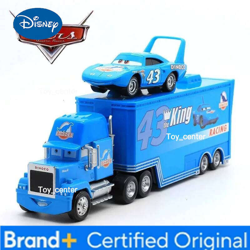 Disney 1Set Pixar 3 Lightning Mcqueen Uncle Truck Jackson Storm 1:55 Diecast PVC Car Model Toys Kids Boy Xmas Kid Gift H260113